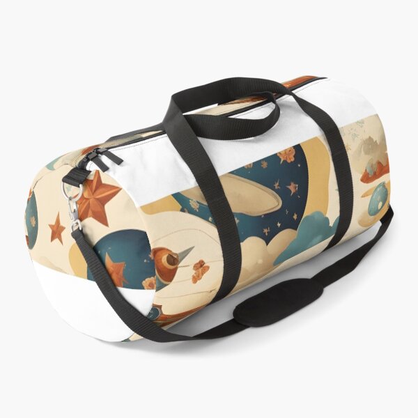 Item preview, Spaceships painted in vintage style designed and sold by Working-Woman.