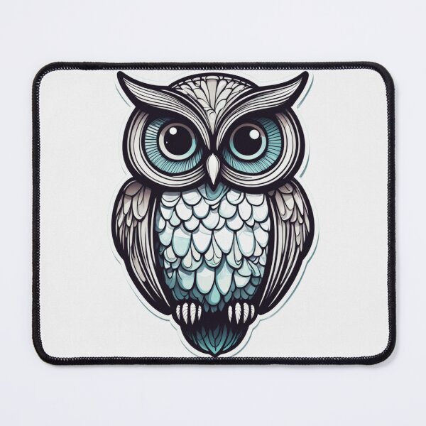 Item preview, Horned Owl Art designed and sold by FamiliarPufferfish.