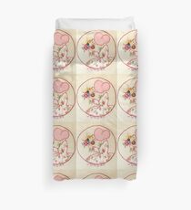 Sunny Sunday Bouqet Of Flowers Bonnet Lady Duvet Cover
