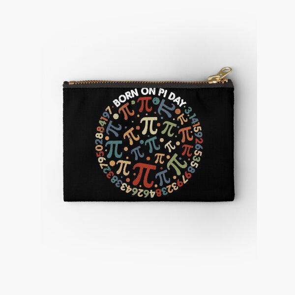 Item preview, Born on Pi Day Math 3.14 Digits and Pi Signs Mathematics and Birthday Vintage Round Design designed and sold by venomousvector.
