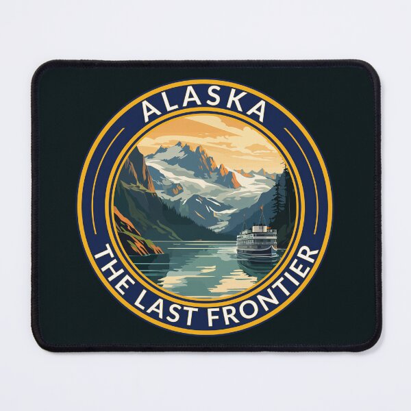 Artikelvorschau, Alaska-Reisekunstabzeichen entworfen und verkauft von KrisSidDesigns.