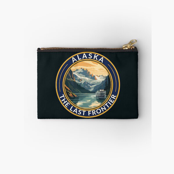 Item preview, Alaska Travel Art Badge designed and sold by KrisSidDesigns.