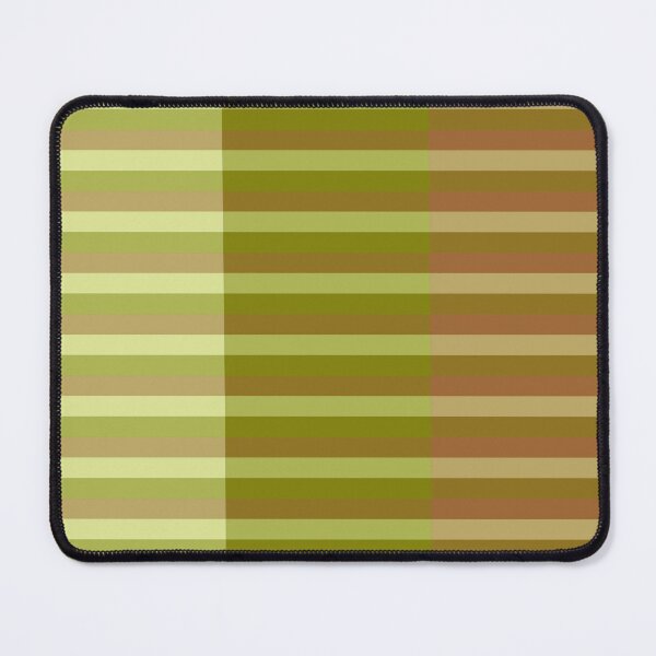 Item preview, Horizontal Line Pattern In Pale Sage Green, Green and Light Brown designed and sold by taiche.