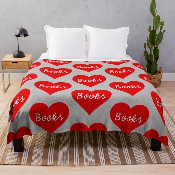 Item preview, Books at Heart: Red Heart Book Lover Design designed and sold by Seedcap7.
