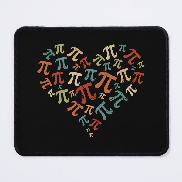 Item preview, Pi Heart - Pi signs in Heart-shape March 14 Holiday Retro Mathematics Design designed and sold by venomousvector.