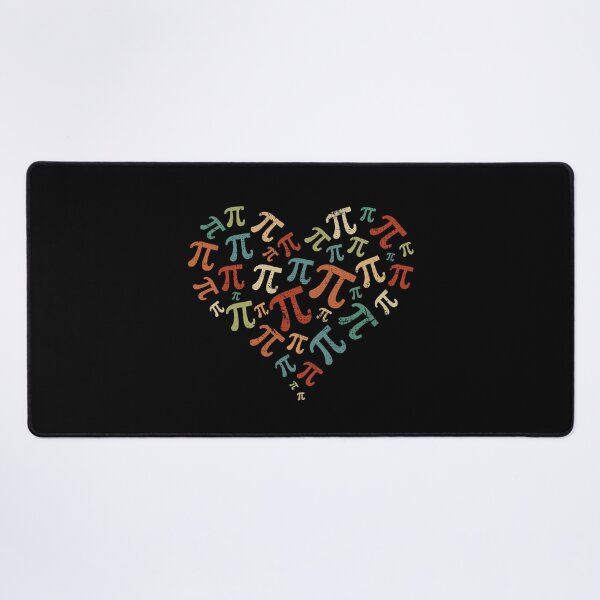 Item preview, Pi Heart - Pi signs in Heart-shape March 14 Holiday Retro Mathematics Design designed and sold by venomousvector.