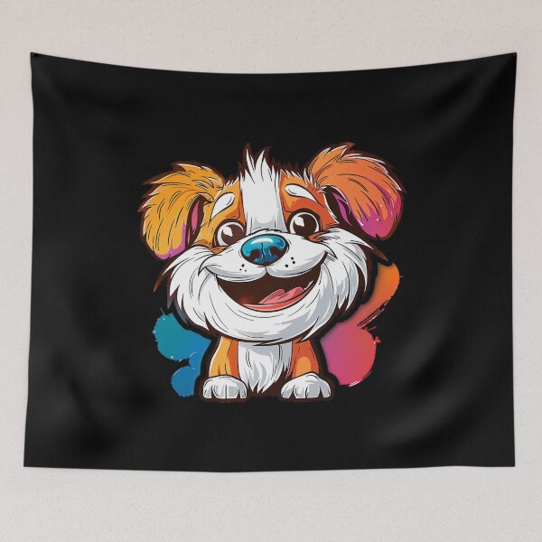 Item preview, Cute puppy dog lover sticker style designed and sold by SmileshareShop.
