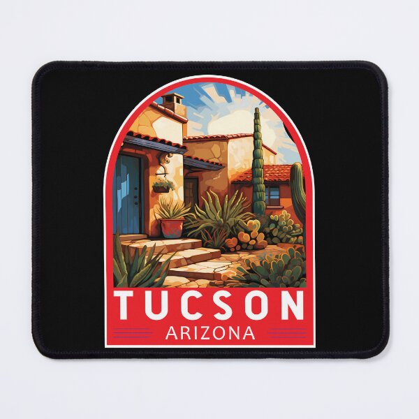 Item preview, Tucson Arizona Travel Art Emblem designed and sold by KrisSidDesigns.