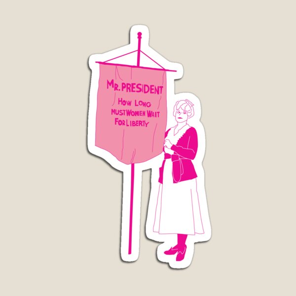 Item preview, How Long Must Women Wait for Liberty designed and sold by 19thAmendment.