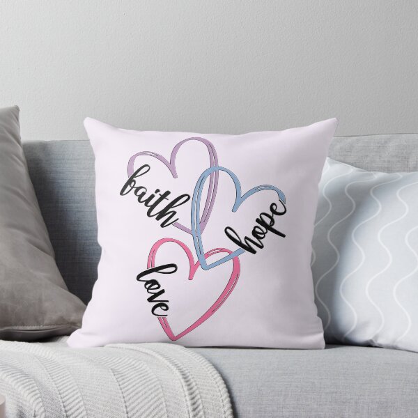 Item preview, Faith Hope Love (hearts, relief texture) designed and sold by Margival.