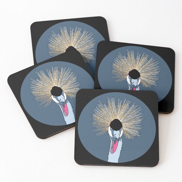 Item preview, Crowned Crane | Gift for Crowned Crane Lovers designed and sold by Marian Murdoch.