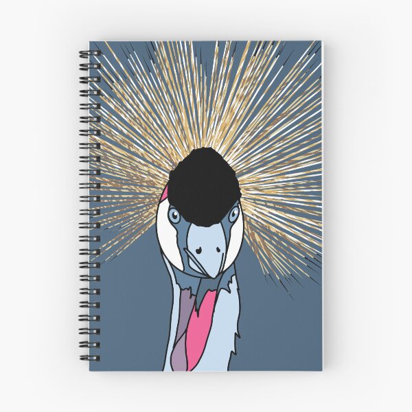 Item preview, Crowned Crane | Gift for Crowned Crane Lovers designed and sold by Marian Murdoch.