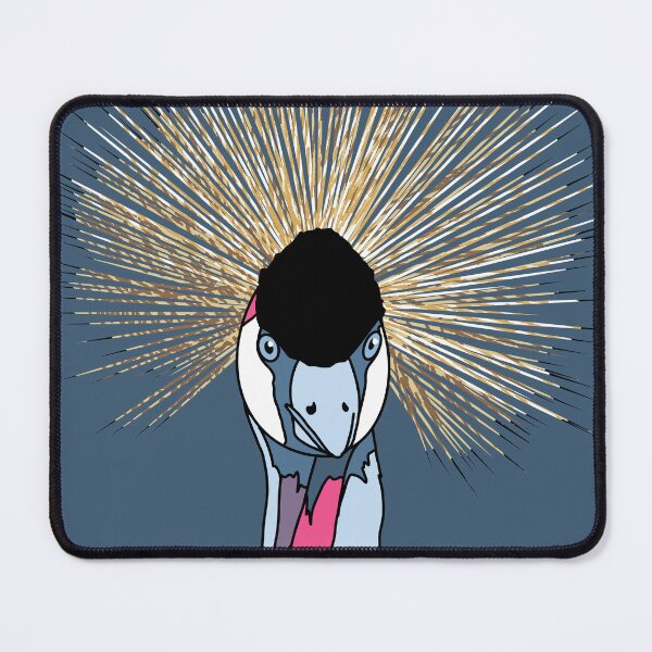 Item preview, Crowned Crane | Gift for Crowned Crane Lovers designed and sold by Marian Murdoch.