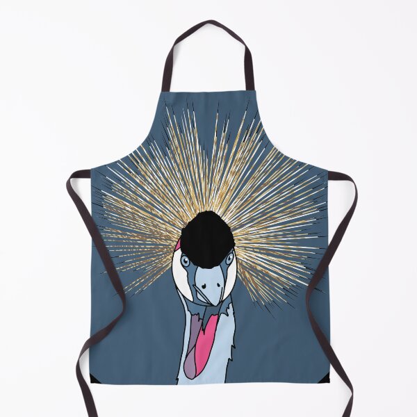 Item preview, Crowned Crane | Gift for Crowned Crane Lovers designed and sold by Marian Murdoch.