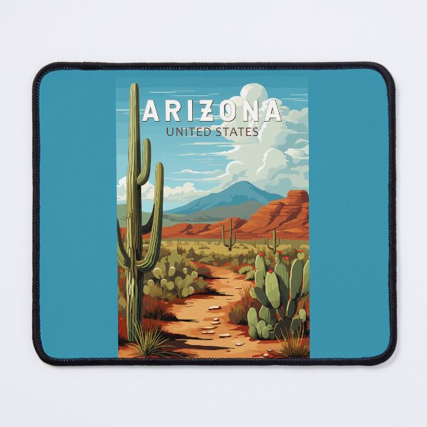 Item preview, Arizona Travel Art Vintage designed and sold by KrisSidDesigns.