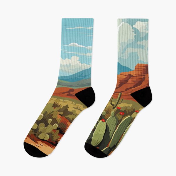 Item preview, Arizona Travel Art Vintage designed and sold by KrisSidDesigns.