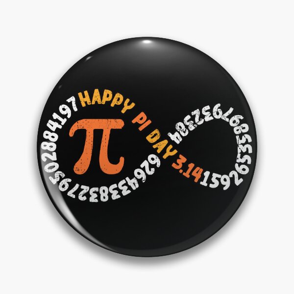 Item preview, Infinity Happy Pi Day - Number 3.14 March 14 Distressed Infinite Design designed and sold by venomousvector.