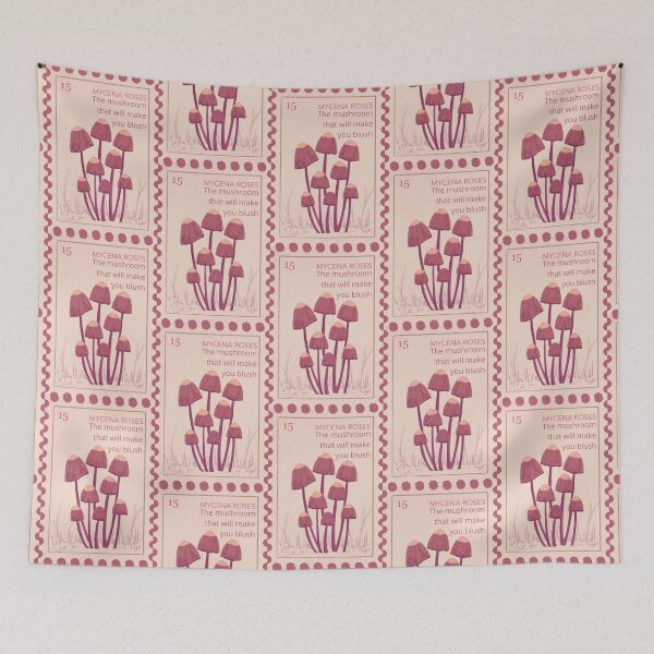 Item preview, Mycena Roses: A Blush-Worthy Beauty in Pink and Purple designed and sold by SplashTastic.