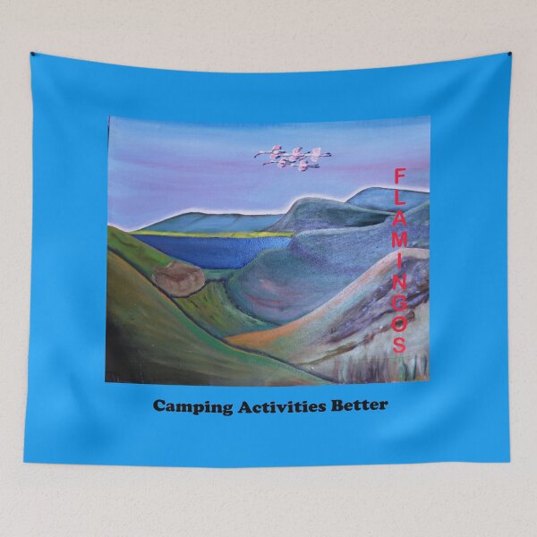 Item preview, Excellent Flamingo Camping Activities designed and sold by annenambiro.