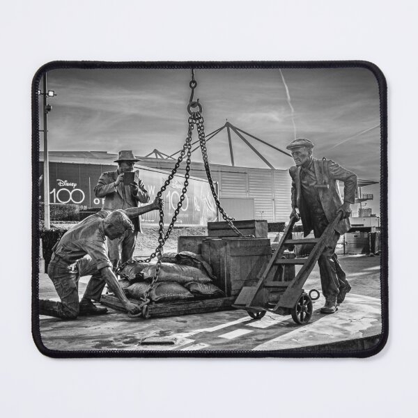 Item preview, Dockers At Work Statue designed and sold by fototime.uk.