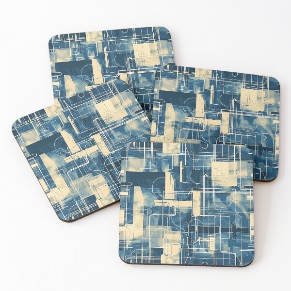 Item preview, Abstract Blueprint designed and sold by Alfredus.