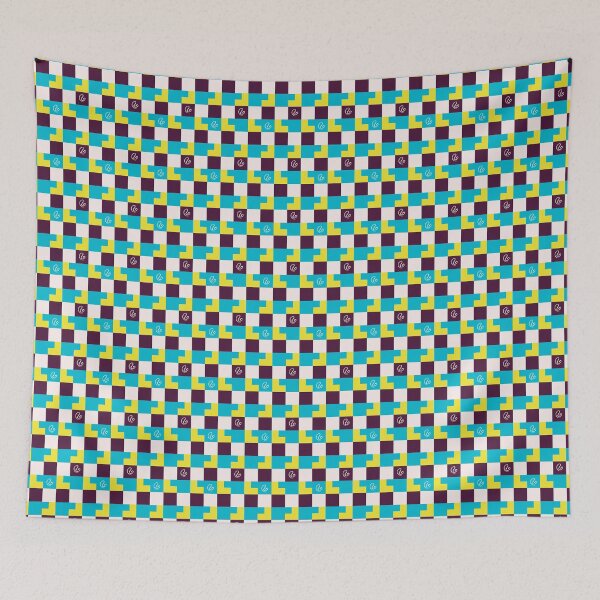 Item preview, quadrangle designed and sold by CreativosMae.