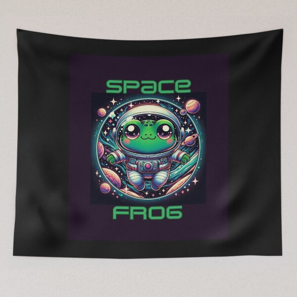 Item preview, space frog designed and sold by TEEJAMBOREE.