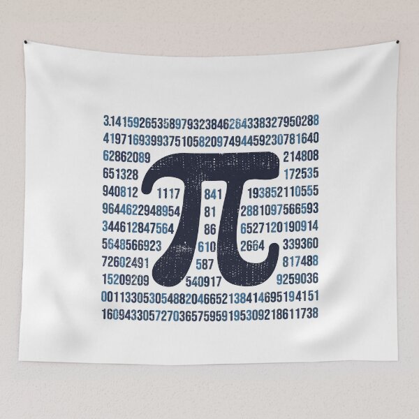Item preview, 3.14 Pi Digits and Pi sign Distressed Design for Math Enthusiast designed and sold by venomousvector.