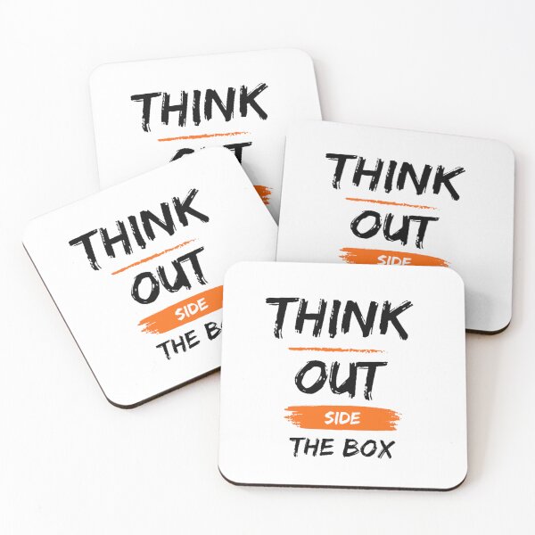 Item preview, Think Out Side The Box  Deep Quotes  designed and sold by Vignola7.