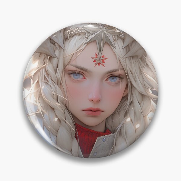 Artikelvorschau, Mystic Alabaster Frost Seraph Anime Girl entworfen und verkauft von bubblegoth.