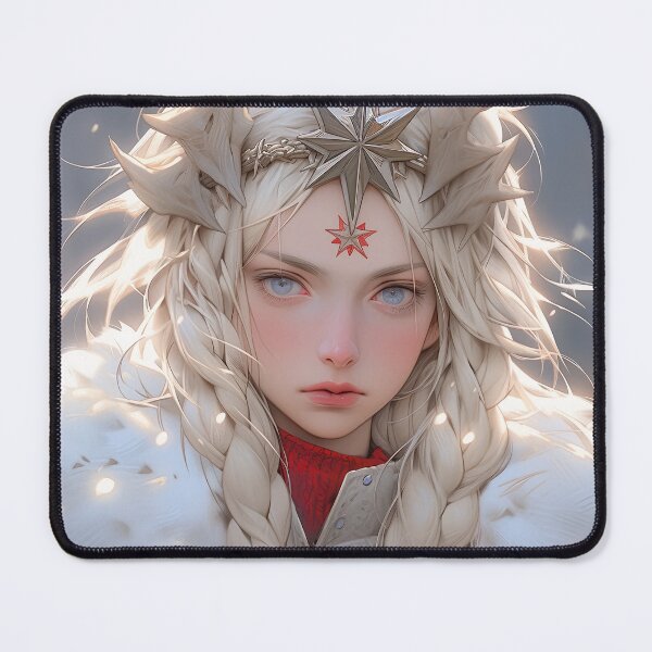 Artikelvorschau, Mystic Alabaster Frost Seraph Anime Girl entworfen und verkauft von bubblegoth.