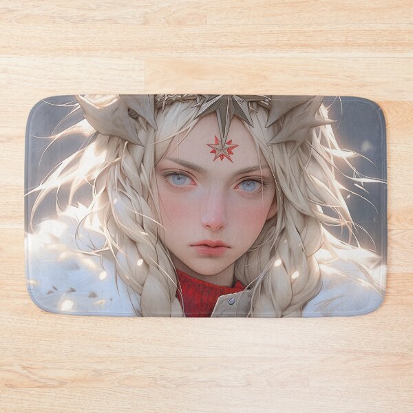 Item preview, Mystic Alabaster Frost Seraph Anime Girl designed and sold by bubblegoth.