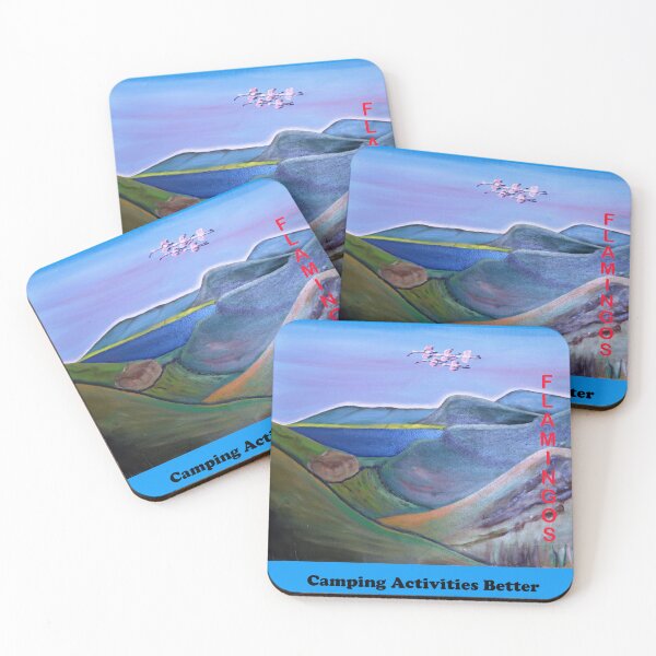 Item preview, Excellent Flamingo Camping Activities designed and sold by annenambiro.