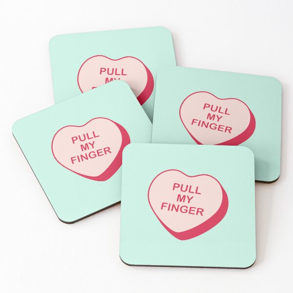 Item preview, Pull My Finger Rejected Candy Heart designed and sold by creativecurly.