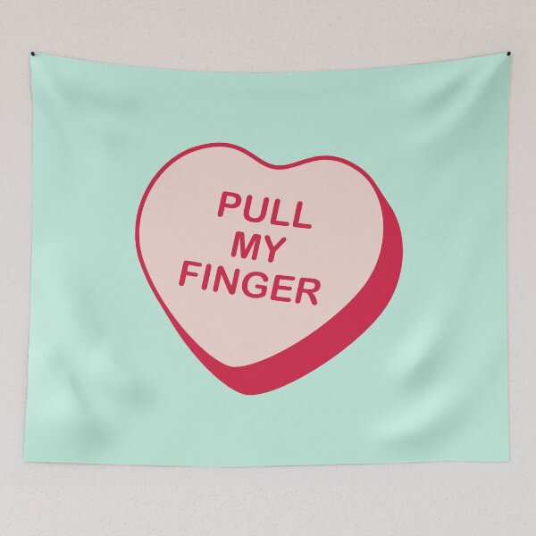 Item preview, Pull My Finger Rejected Candy Heart designed and sold by creativecurly.
