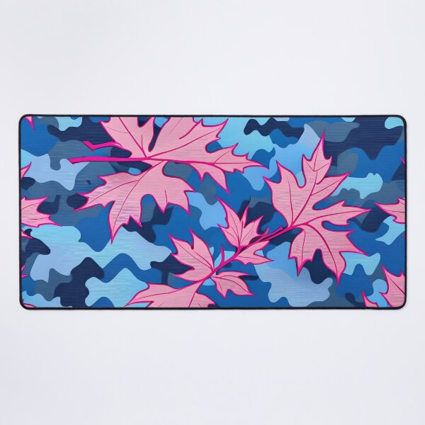 Item preview, Pink Blue Camouflage Pattern designed and sold by TheArtOfPat.