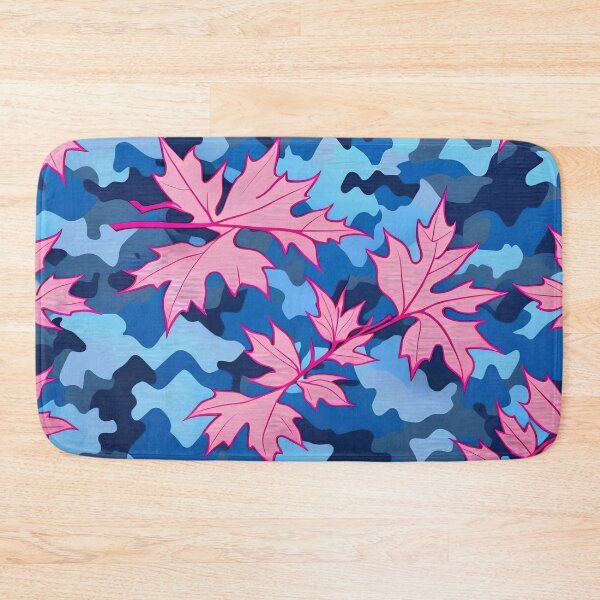 Item preview, Pink Blue Camouflage Pattern designed and sold by TheArtOfPat.