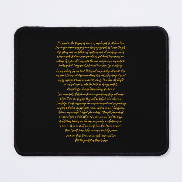 Item preview, 1 Corinthians 13 v.6 designed and sold by x1brett.