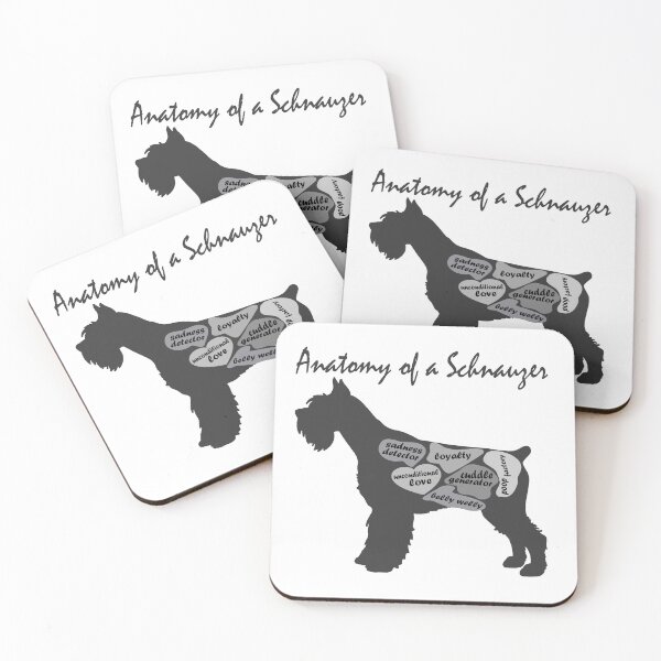 Item preview, ANATOMY OF A SCHNAUZER designed and sold by hemp3x.