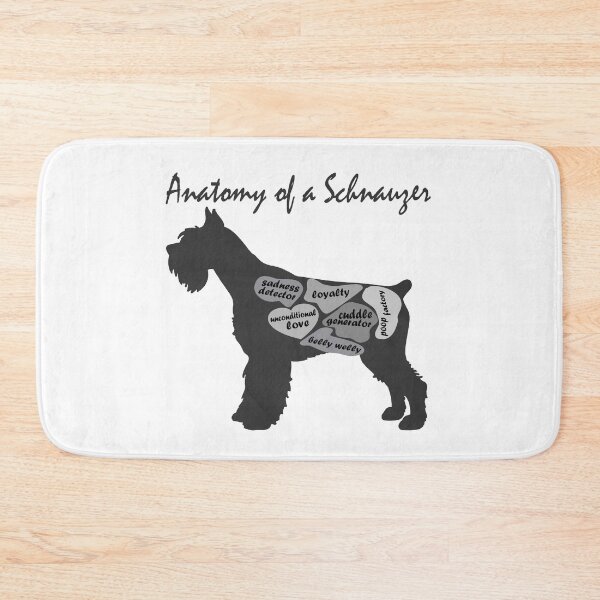 Item preview, ANATOMY OF A SCHNAUZER designed and sold by hemp3x.