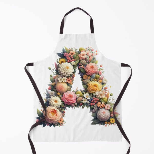 Item preview, Letter “A” containing flowers designed and sold by yeekazar.