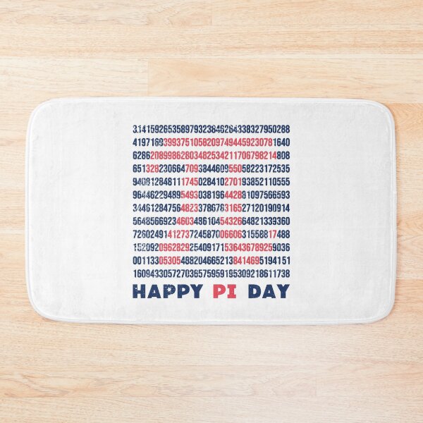 Item preview, 3.14 Math Pi Digits Creative Square Shaped Design for 14 March for Mathematics Teacher designed and sold by venomousvector.