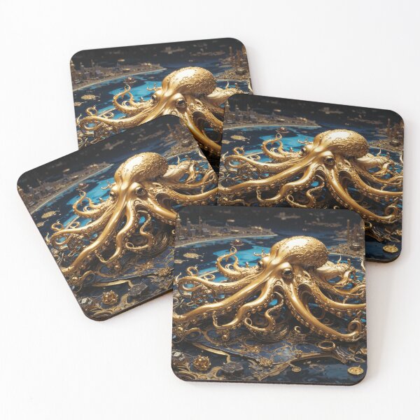 Item preview, The Empire of the Golden Octopus designed and sold by sumr8-design.