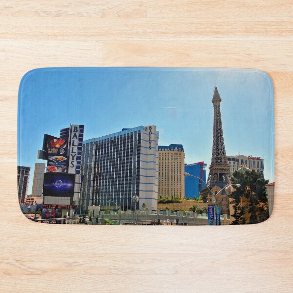 Item preview, Eiffel Tower Paris and Ballys Hotel Las Vegas America designed and sold by AndyEvansPhotos.