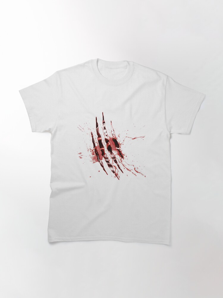 Thumbnail 3 of 7, Classic T-Shirt, Skull Devil and blood designed and sold by nncreator.