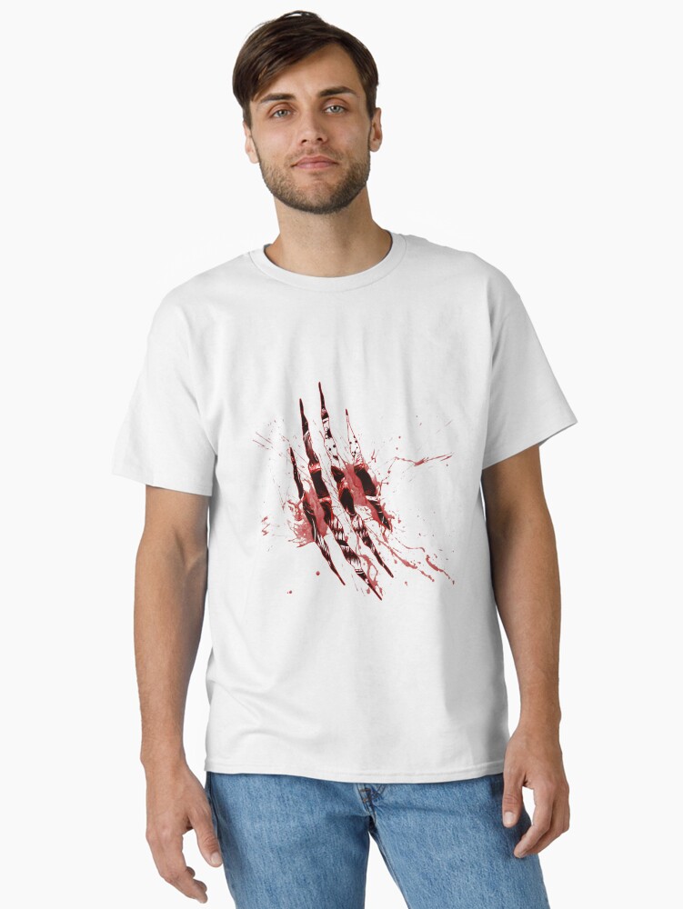 Thumbnail 1 of 7, Classic T-Shirt, Skull Devil and blood designed and sold by nncreator.