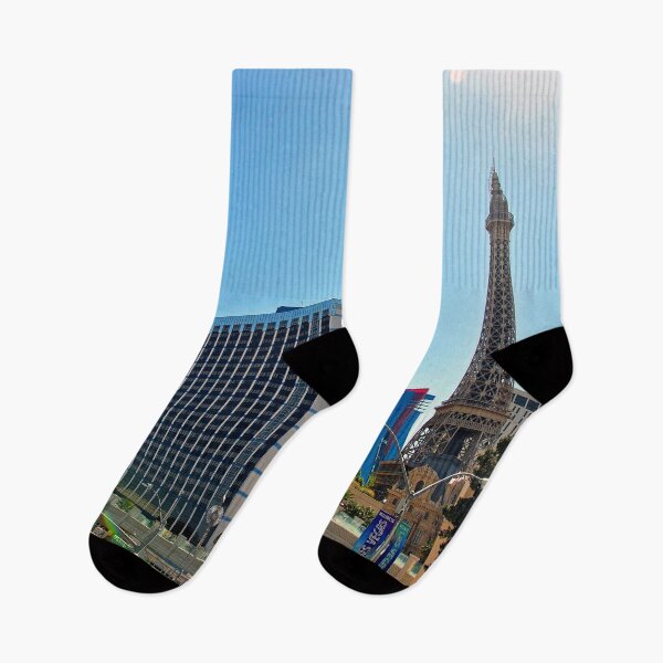 Item preview, Eiffel Tower Paris and Ballys Hotel Las Vegas America designed and sold by AndyEvansPhotos.