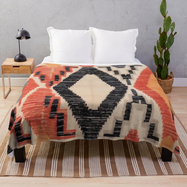Item preview, Moroccan Berber Rug Design No.47 - Multicolor, Ivory White designed and sold by Zoltan Ratko.
