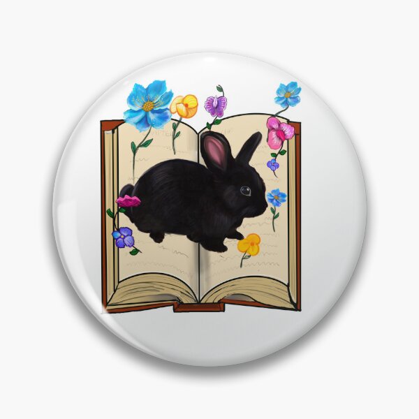 Item preview, Bookish Bookworm Reading Books - Bunny rabbit Book lover designed and sold by Artonmytee.
