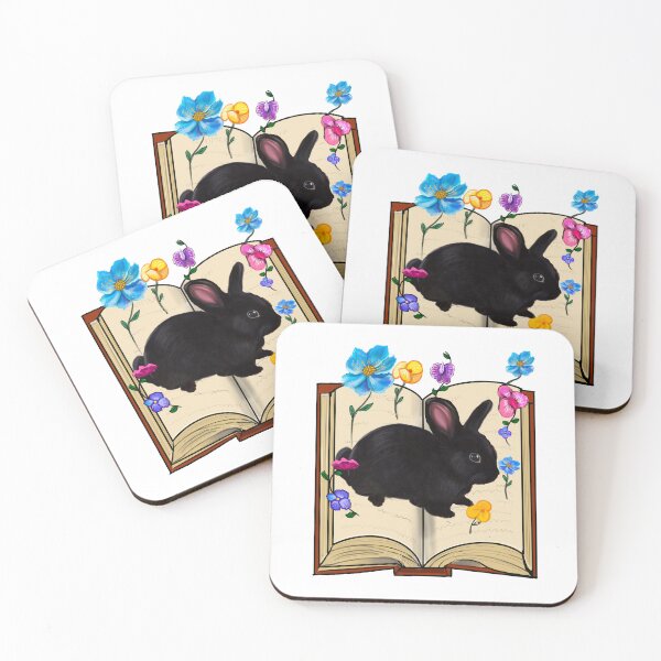 Item preview, Bookish Bookworm Reading Books - Bunny rabbit Book lover designed and sold by Artonmytee.